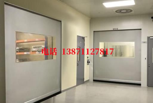 武汉自动快抗风保温洁净卷帘门